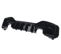 Load image into Gallery viewer, BMW 1 SERIES F20 F21 REAR DIFFUSER 2015+ FACELIFT LCI 135/140 LOOK GLOSS BLACK
