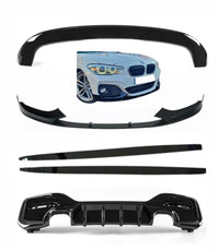 Load image into Gallery viewer, FOR BMW 1 SERIES F20 F21 BODYKIT BODY KIT FRONT LIP SPLITTER REAR DIFFUSER 15-19
