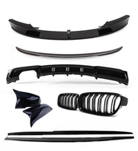Load image into Gallery viewer, FOR BMW 3 SERIES F30 MP FRONT LIP SPLITTER REAR DIFFUSER BODYKIT BODY KIT
