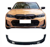 Load image into Gallery viewer, FRONT SPLITTER LIP 3D STYLE GLOSS BLACK FOR BMW 3 SERIES G20 G21 LCI 2022+
