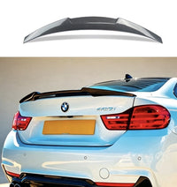 Load image into Gallery viewer, For BMW 4 Series F32 Coupe Carbon Fiber Look V/ M4 Style Rear Boot Spoiler 14-20
