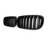 Load image into Gallery viewer, Front Grilles - Double Slat - Gloss Black
