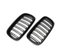 Load image into Gallery viewer, Front Grilles - Double Slat - Gloss Black
