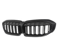 Load image into Gallery viewer, Front Grilles - Kidney Grilles - Fits BMW G20 G21 M Performance - Gloss Black
