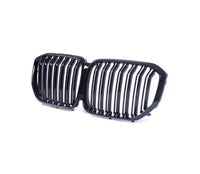 Load image into Gallery viewer, Front Kidney Grilles - Double Line - Fits BMW X5 G05 - M Sport - Gloss Black
