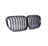 Load image into Gallery viewer, Front Kidney Grilles - Double Line - Fits BMW X5 G05 - M Sport - Gloss Black
