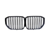 Load image into Gallery viewer, Front Kidney Grilles - Double Line - Fits BMW X5 G05 - M Sport - Gloss Black
