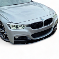 Load image into Gallery viewer, Front Splitter - Fits BMW F30 F31 3 Series Coupe - M Sport - ABS - Gloss Black

