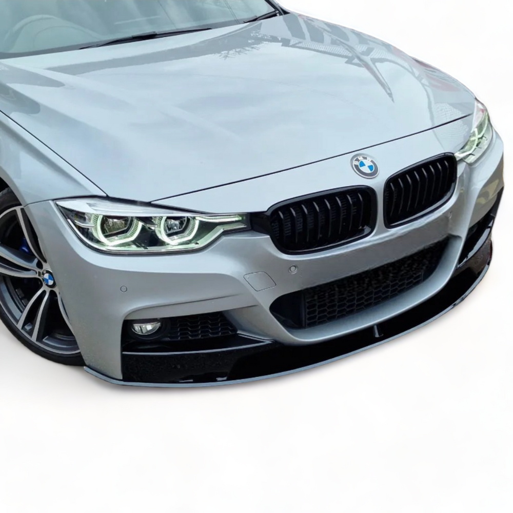 Front Splitter - Fits BMW F30 F31 3 Series Coupe - M Sport - ABS - Gloss Black