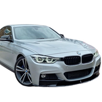 Load image into Gallery viewer, Front Splitter - Fits BMW F30 F31 3 Series Coupe - M Sport - ABS - Gloss Black
