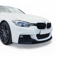 Load image into Gallery viewer, Front Splitter - Fits BMW F30 F31 M Sport 3 Series - ABS - Matte  Black
