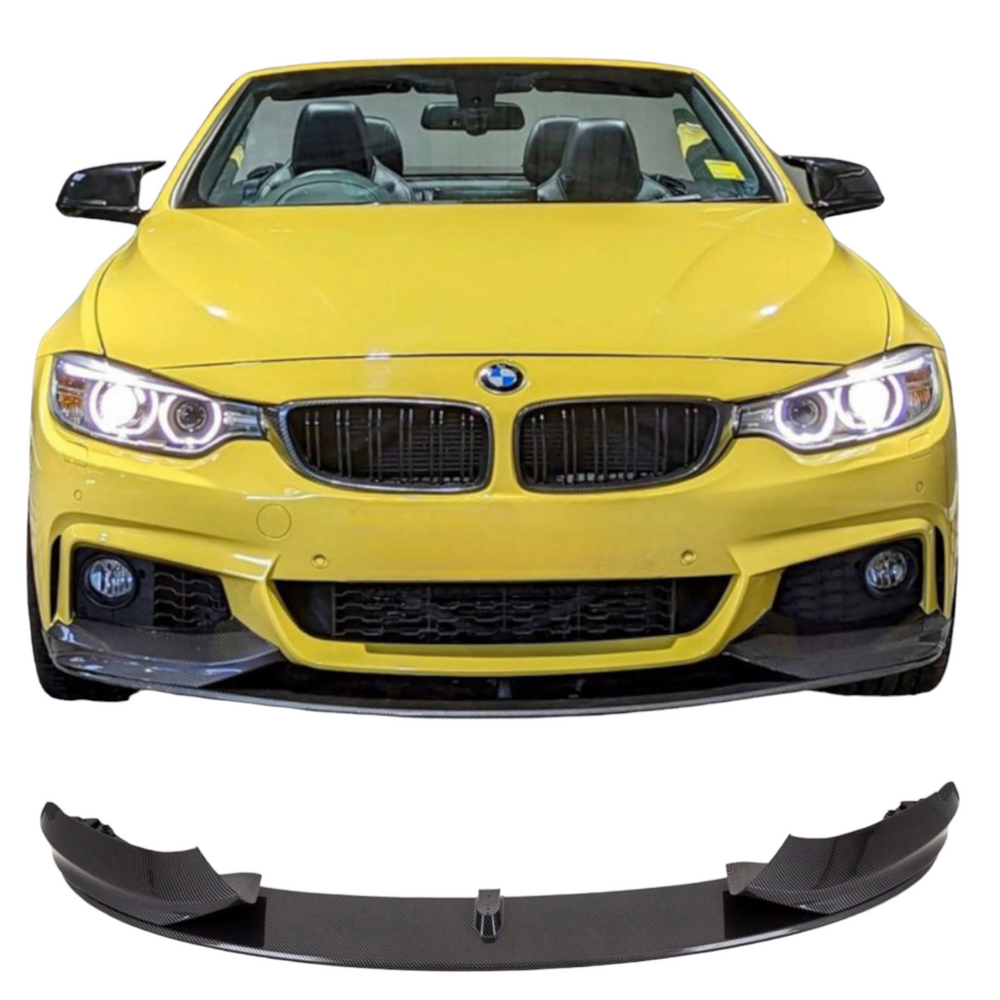 Front Splitter - Fits BMW F32-F33-F36 4 Series - MP Style - Carbon