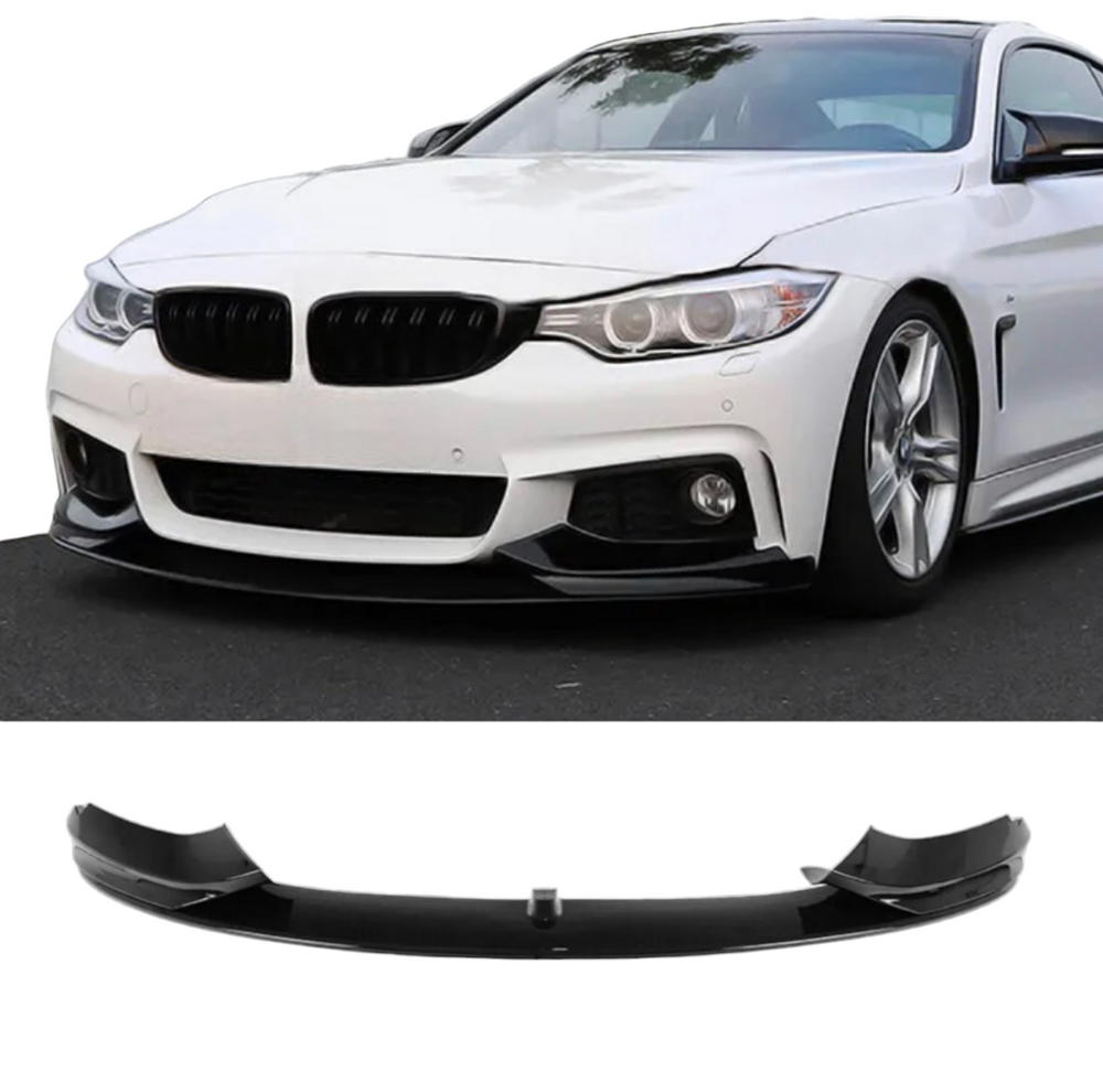 Front Splitter - Fits BMW F32 F33 4 Series - Gloss Black
