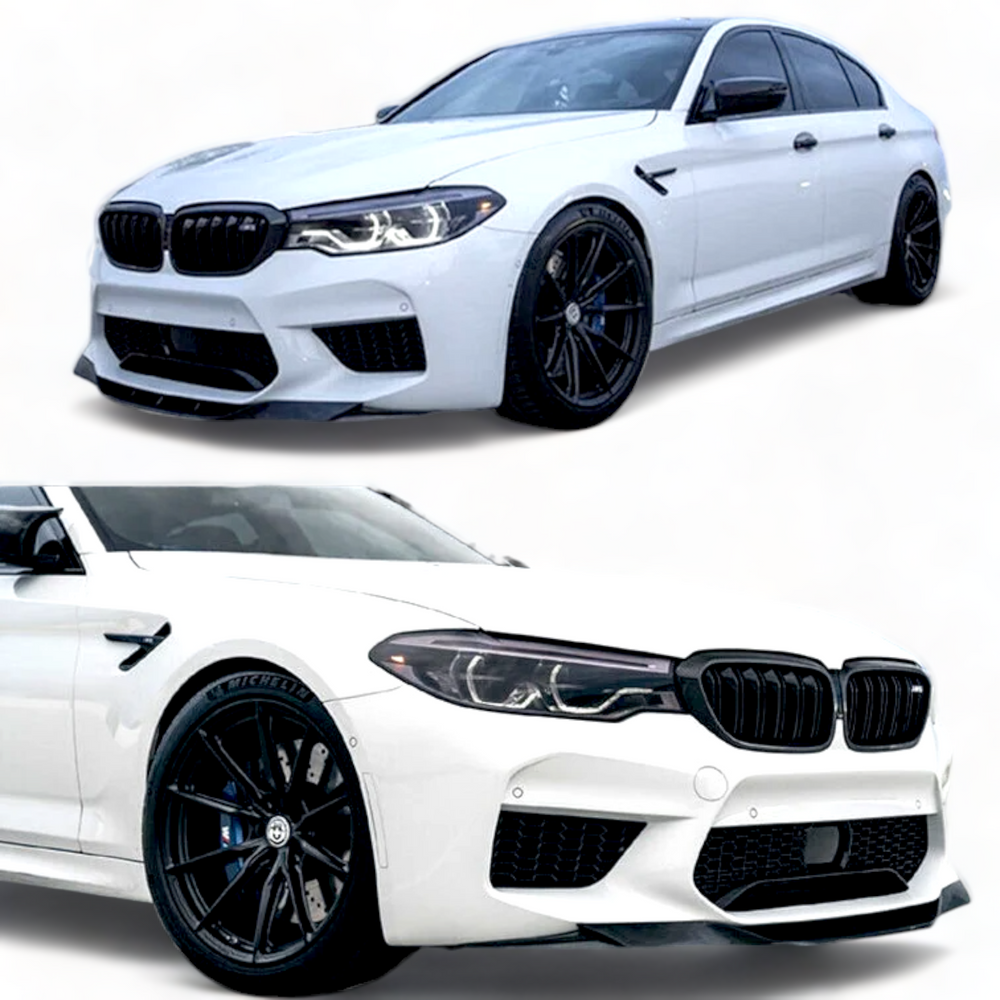 Front Splitter - Fits BMW M5 F90 - Gloss Black