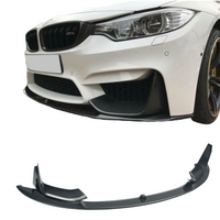 Load image into Gallery viewer, Front Splitter - MP Style - Fits BMW F80 F82 F83 M3 M4 - Gloss Black
