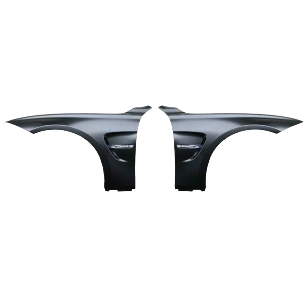 Front Wing Fenders - M4 Style - Fits BMW F32 - ABS - Gloss Black