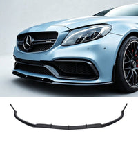 Load image into Gallery viewer, Front Splitter Lip Spoiler For Mercedes C Class W205 C205 AMG/Sport Line 15-22
