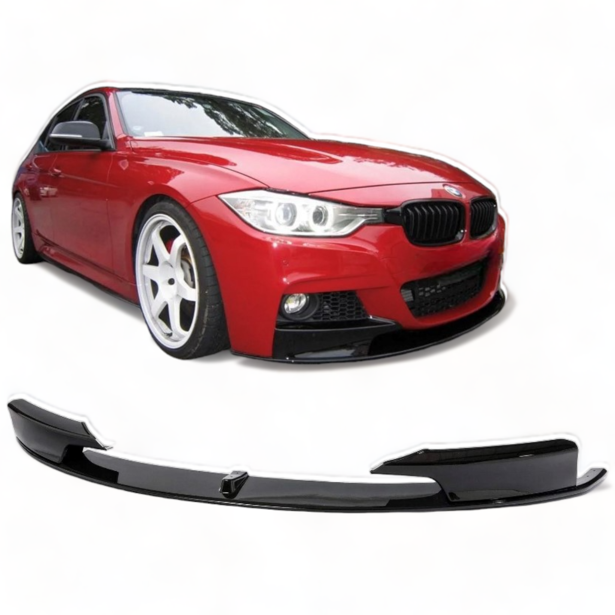 FOR BMW F30 F31 3 SERIES STANDARD SE SPORT FRONT LIP SPOILER SPLITTER