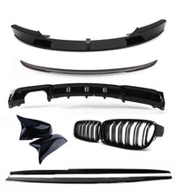 Load image into Gallery viewer, Full Body Kit - Fits BMW 3 Series F30 - M Performance - Gloss Black
