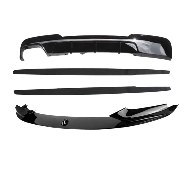 Seitenrock-Verlängerungen / Lippenklingen Im M Performance Look Für BMW 5er F10/F11 (2010-2016)