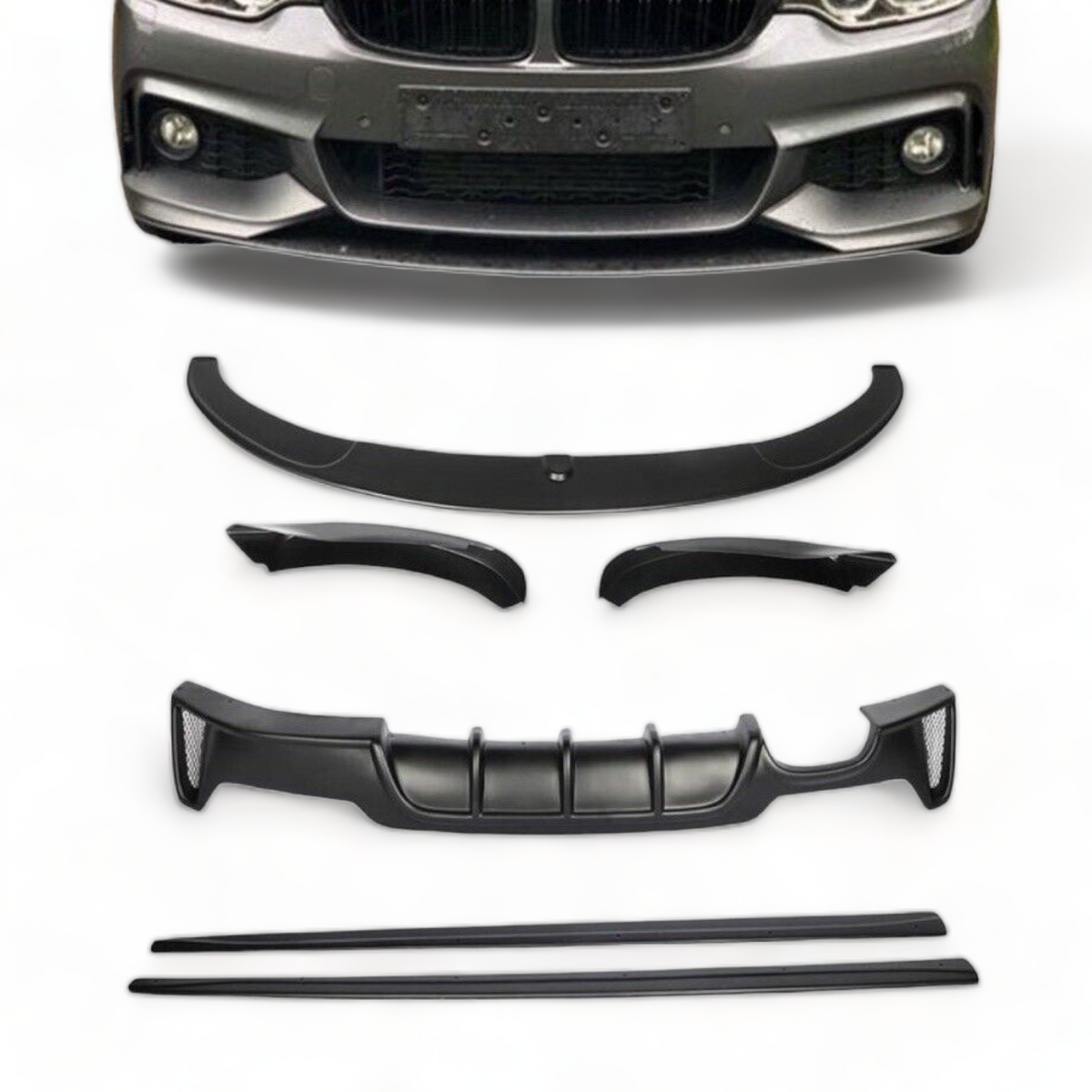 Full Body Kit- Fits BMW F32 4 Series - ABS - Matte Black