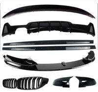 Load image into Gallery viewer, Full Body Kit - Fits BMW F32 F33 F36 4 Series - Gloss Black

