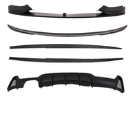 Load image into Gallery viewer, Full Body Kit - Twin Exit - Fits BMW F33 4 Series - Quad Exit - Matte Black
