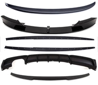 Load image into Gallery viewer, Full Body Kit - V Style or MP Style - Fits BMW F30 3 Series - All Exits Available - Matte Black
