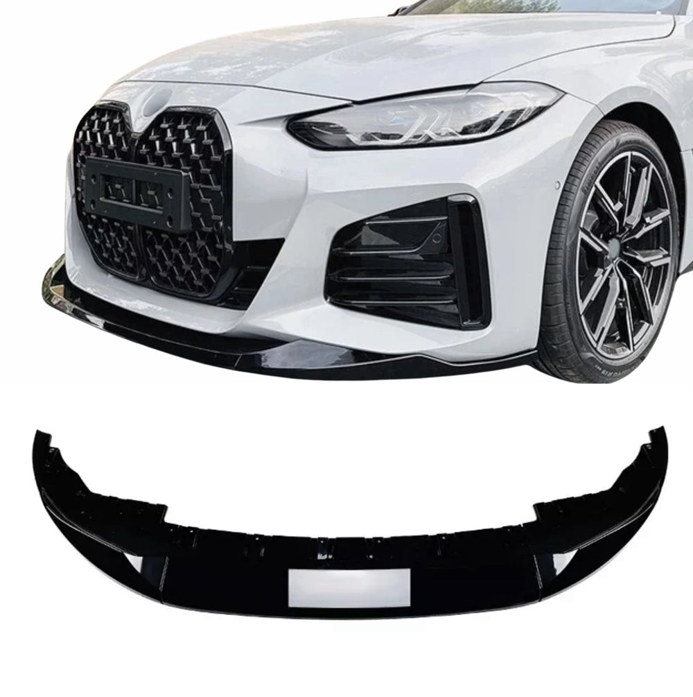 BMW 4 Series G26 Splitter Gran Coupe Gloss Black - STM STYLING 