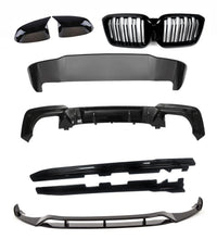 Load image into Gallery viewer, BMW G01 X3 Gloss Black kit Bodykit Splitter Grilles Mirrors - STM STYLING 
