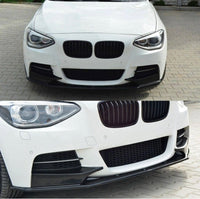Load image into Gallery viewer, BMW F20 1 Series Pre Lci Gloss Black Front Splitter - STM STYLING 
