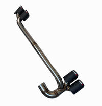 Load image into Gallery viewer, Exhaust Tips -  Bumper Diffuser - Fits BMW F30 F31 3 Series - Quad Exit - STM STYLING 
