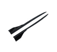 Load image into Gallery viewer, More images please Car Side Extension Blades - Fits BMW G26 - 4 Series - Gloss Black - STM STYLING 
