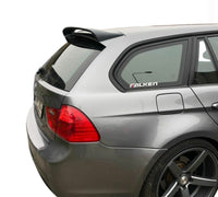 Load image into Gallery viewer, BMW 3 Series E91 Touring Estate Gloss Black Rear Roof Spoiler Lip Wing - STM STYLING 
