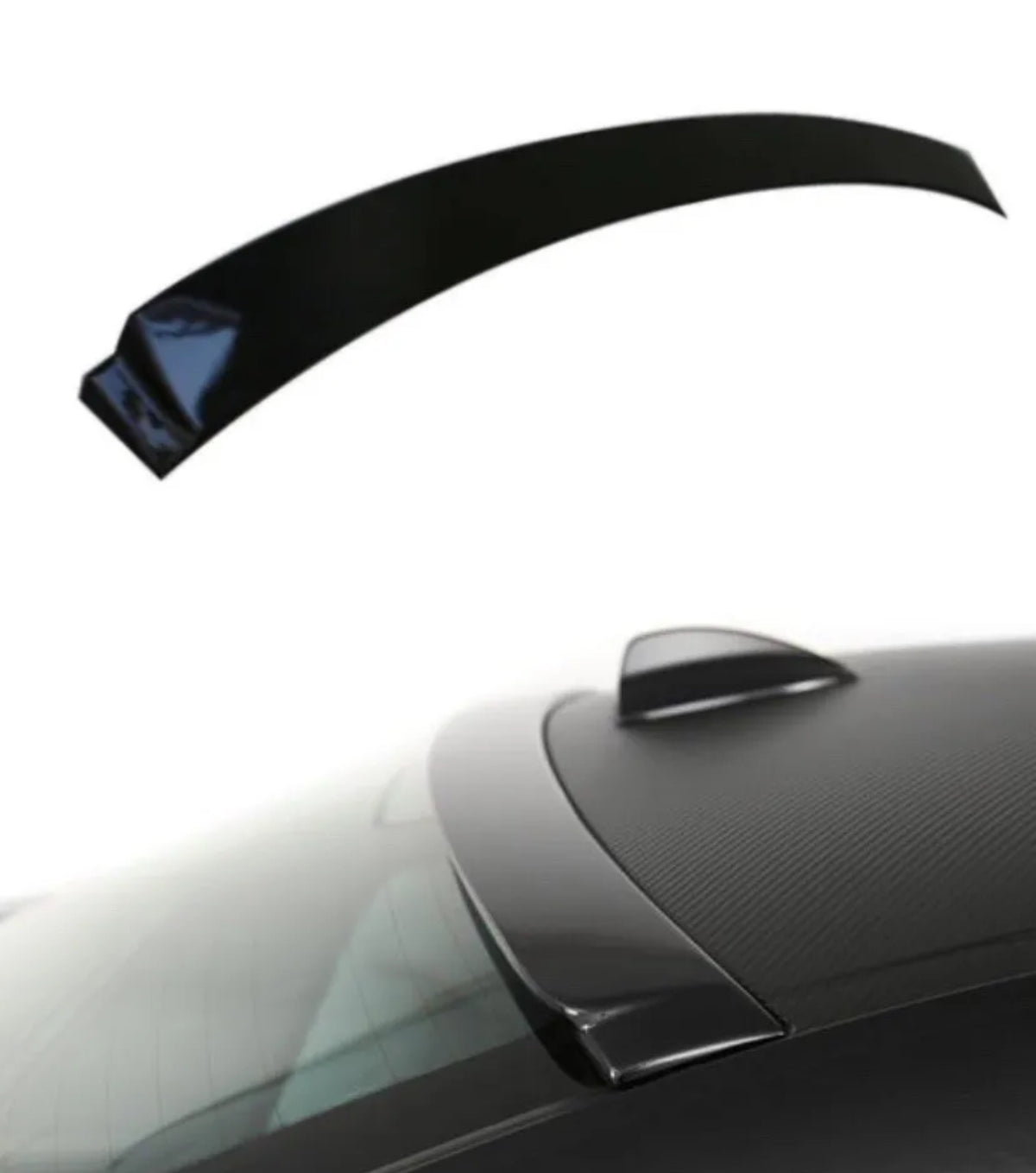 BMW 3 Series F30 2012-2018 Rear Roof Spoiler Window Wing Lip Gloss Black