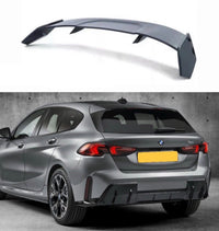 Load image into Gallery viewer, BMW F70 1 SERIES FLAT ROOF SPOILER REAR LIP GLOSS BLACK - STM STYLING 
