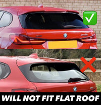 Load image into Gallery viewer, BMW F70 1 Series Rear Roof Spoiler Gloss Black STM - STM STYLING 
