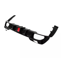 Load image into Gallery viewer, G20 3 Series Diffuser with Exhaust pipes Gloss Black 
