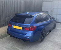 Load image into Gallery viewer, BMW 3 Series F31 Estate Touring Roof Spoiler Lip Gloss Black Mp - STM STYLING 
