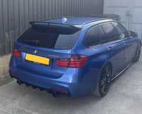 Load image into Gallery viewer, BMW 3 Series F31 Estate Touring Roof Spoiler Lip Gloss Black Mp - STM STYLING 
