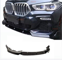 Load image into Gallery viewer, G06 X6 Pre-LCI 19-22 MP Style Gloss Black Front Splitter Lip Valance M Sport - STM STYLING 
