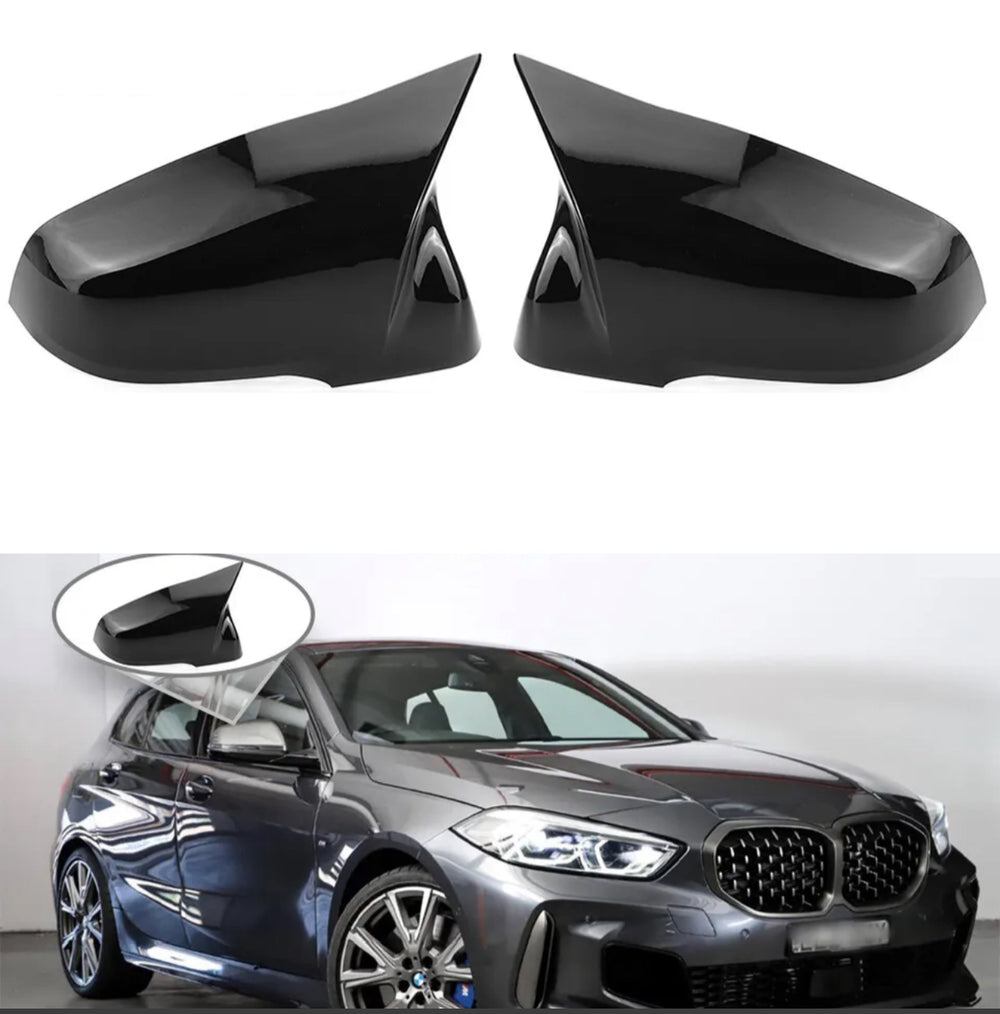BMW 1 SERIES F53 F40 Z4 GLOSS BLACK REAR WING MIRROR COVER CAP - STM STYLING 