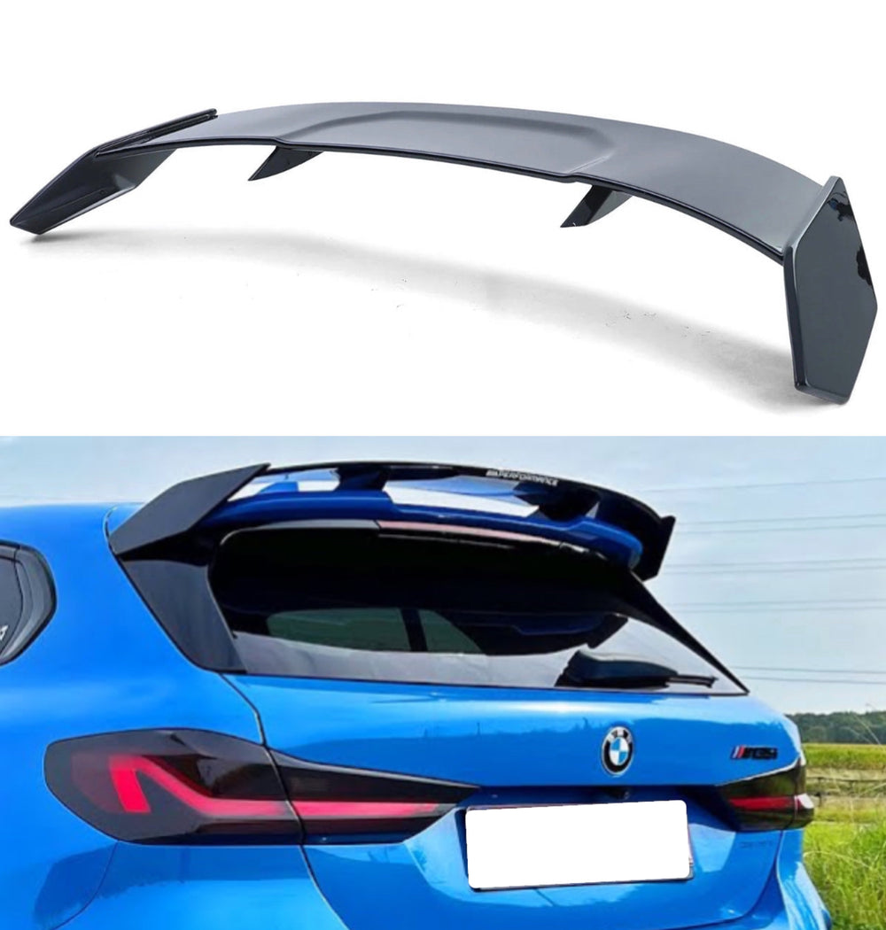 Car Roof Spoiler - M performance - Fits BMW F40 - 1 Series - Gloss Black M135i - STM STYLING 