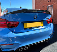 Load image into Gallery viewer, Boot Spoiler - Performance Lip - Fits BMW F82 4 Series  M4 CSL -  Carbon Look - STM STYLING 
