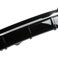 Load image into Gallery viewer, BMW F10 5 Series Gloss Black Diffuser Twin Exit - STM STYLING 
