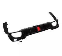 Load image into Gallery viewer, G20 3 Series Diffuser with Exhaust pipes Gloss Black 
