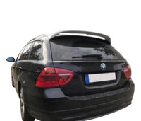 Load image into Gallery viewer, BMW 3 Series E91 Touring Estate Gloss Black Rear Roof Spoiler Lip Wing - STM STYLING 
