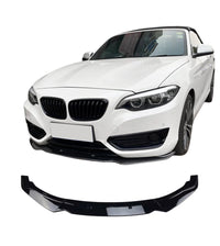 Load image into Gallery viewer, BMW 2 Series SE Sport Splitter F22 F23 Gloss Black Front Lip - STM STYLING 
