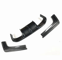 Load image into Gallery viewer, Rear Diffuser - V Style - Fits BMW M3 M4 F80 F82 F83 - 4 Series - M Performance - Carbon Look
