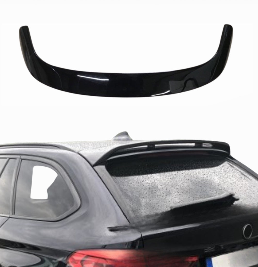 BMW 5 Series G31 Estate Touring Roof Spoiler Lip Gloss Black Mp - STM STYLING 